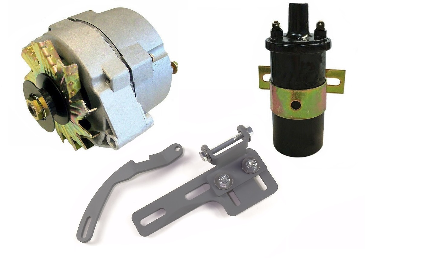 Alternator Bracket Kit For Farmall IH Tractors (A, B, C, Super A, 100, 200 Series)